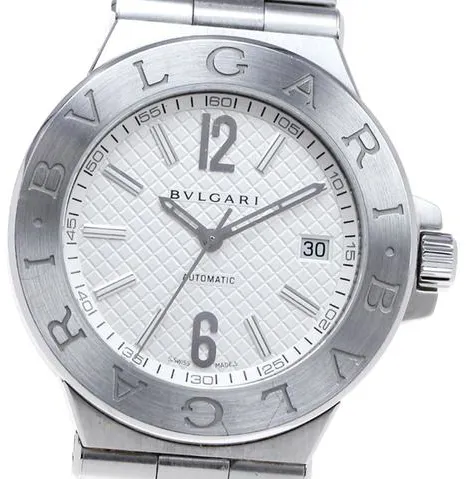 Bulgari Diagono DG40S 40mm Stainless steel Silver