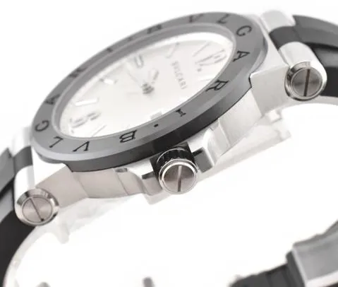 Bulgari Diagono DG42SC 42mm Silver Silver 2