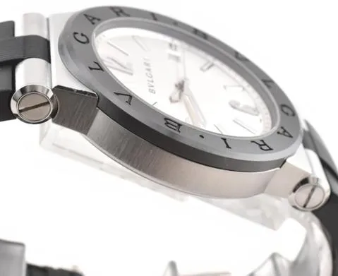 Bulgari Diagono DG42SC 42mm Silver Silver 3