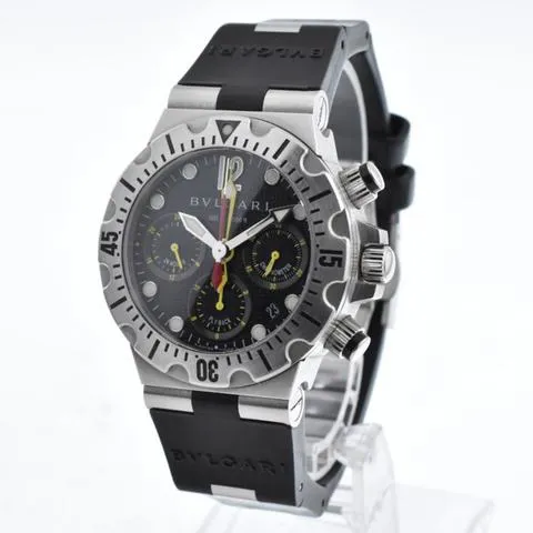 Bulgari Diagono SC40S 40mm Stainless steel Black 1