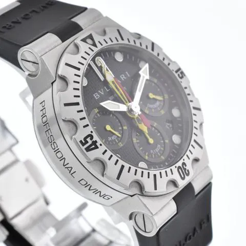 Bulgari Diagono SC40S 40mm Stainless steel Black 3