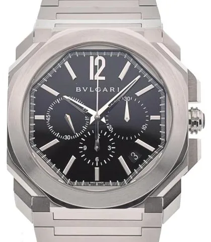 Bulgari Octo BGO41BSSDCH 41mm Stainless steel Black