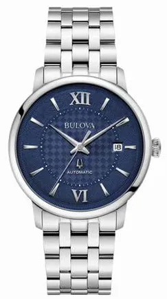 Bulova Classic 96B447 40mm Stainless steel Blue