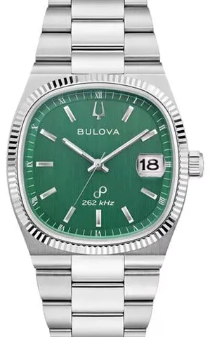 Bulova 38mm Stainless steel Green