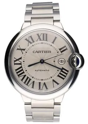 Cartier Ballon Bleu 42mm 3001 42mm Stainless steel Silver