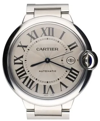 Cartier Ballon Bleu 42mm 3001 42mm Stainless steel Silver 1