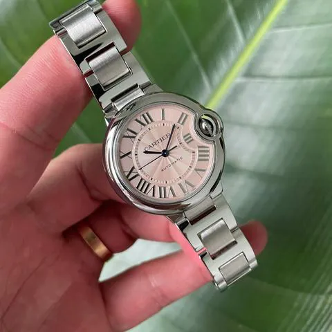 Cartier Ballon Bleu de Cartier WSBB0046 33mm Stainless steel Rose