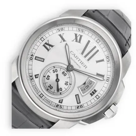 Cartier Calibre de Cartier 3389 42mm Stainless steel Silver 1