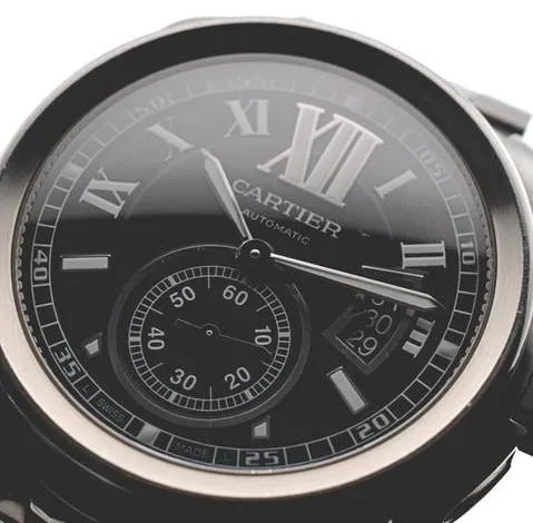 Cartier Calibre de Cartier W7100016 42mm Stainless steel Black 6