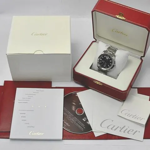 Cartier Calibre de Cartier W7100016 42mm Stainless steel Black 8