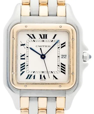 Cartier Panthère 187957 29mm Yellow gold and Stainless steel White