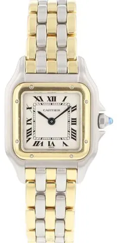 Cartier Panthère 66921 21.5mm Yellow gold and Stainless steel Silver