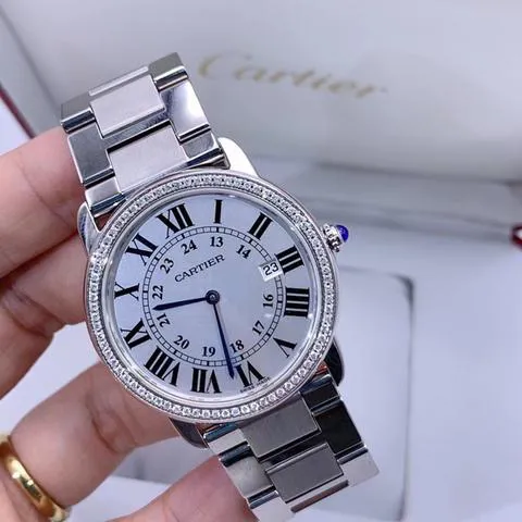 Cartier Ronde de Cartier W6701005 36mm Stainless steel White 2