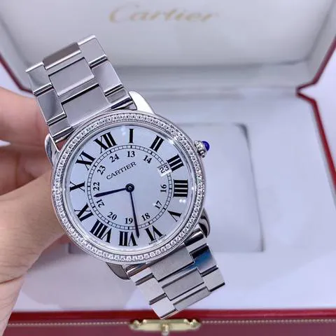 Cartier Ronde de Cartier W6701005 36mm Stainless steel White 4