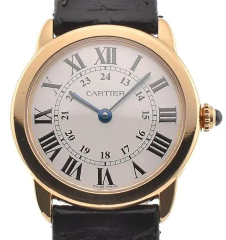 Cartier Ronde Solo de Cartier W6700355/2987 29mm Yellow gold and Stainless steel Silver