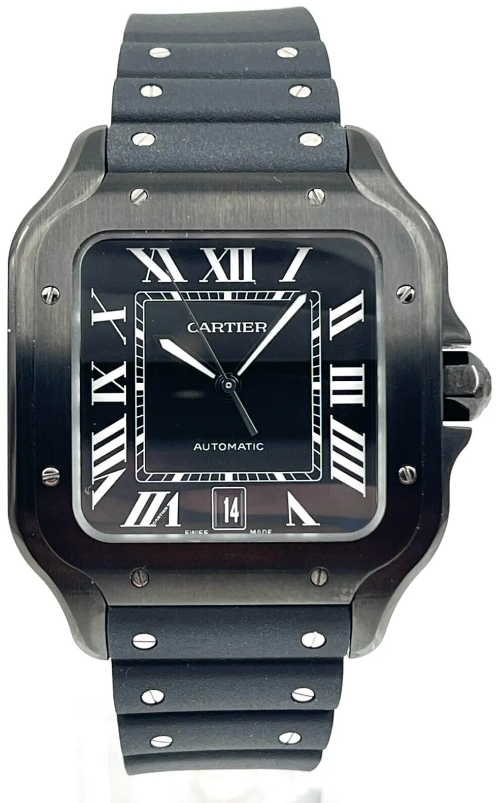 Cartier Santos de Cartier WSSA0039 40mm Stainless steel Black