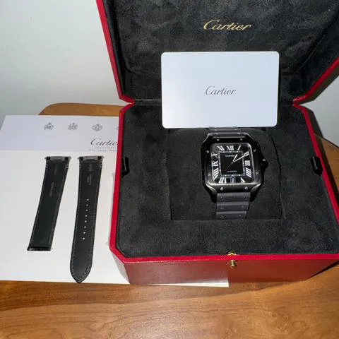 Cartier Santos de Cartier WSSA0039 40mm Stainless steel Black