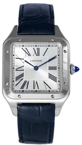 Cartier Santos Dumont WSSA0022 43.5mm Stainless steel Silver