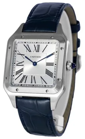 Cartier Santos Dumont WSSA0022 43.5mm Stainless steel Silver 1