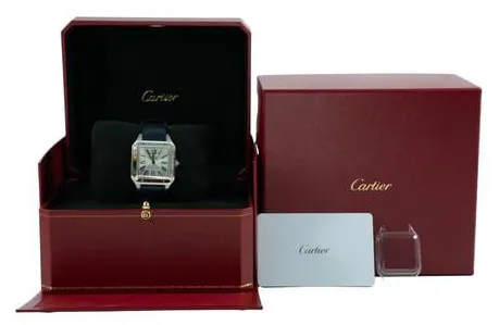 Cartier Santos Dumont WSSA0022 43.5mm Stainless steel Silver 3