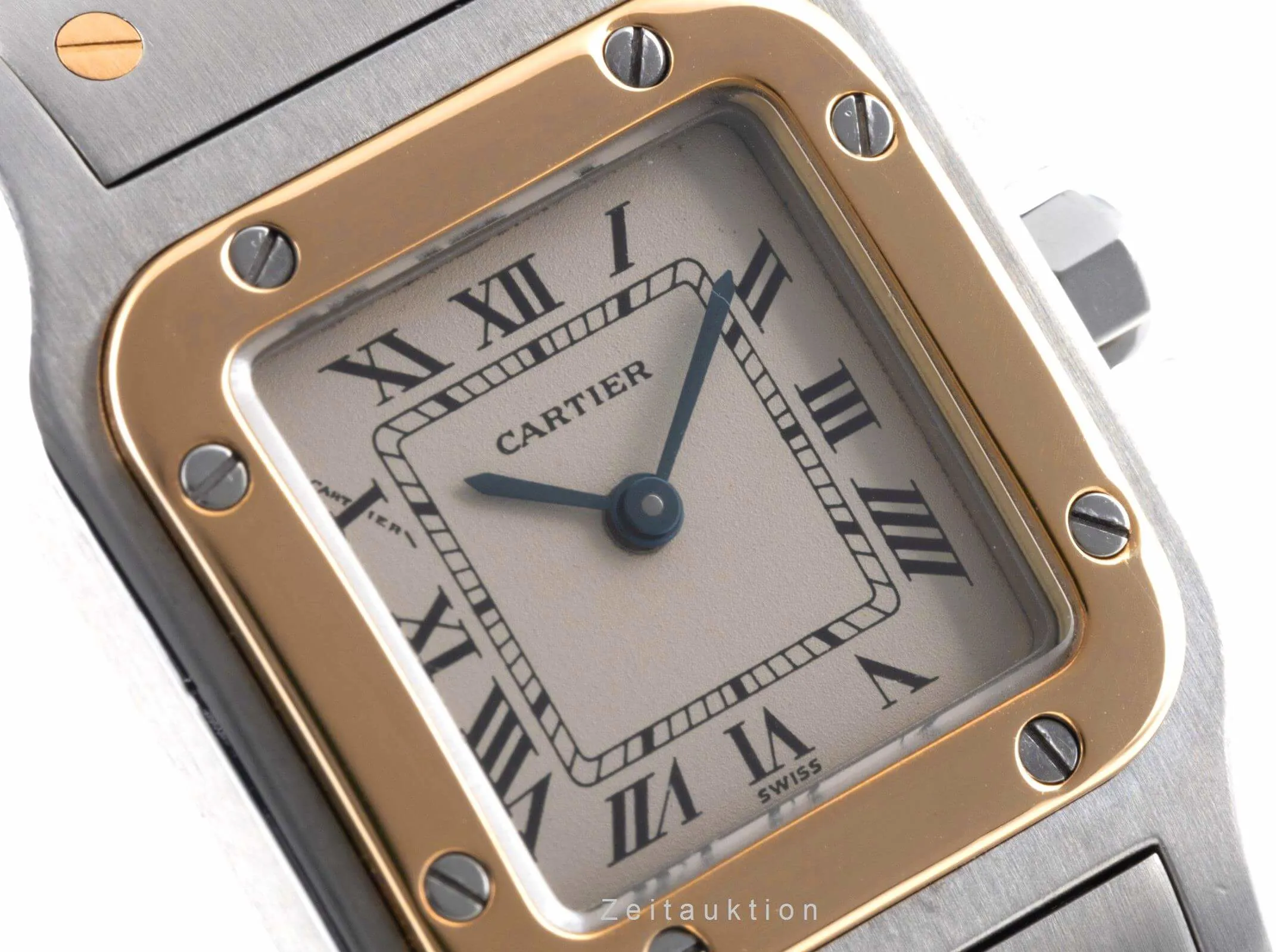 Cartier Santos W20012C4 23.6mm Yellow gold and Stainless steel 9