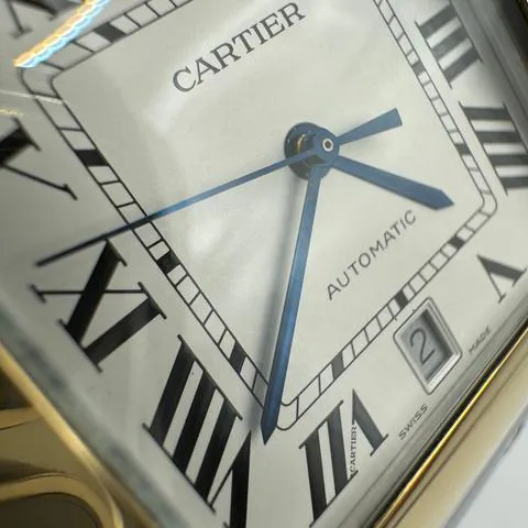 Cartier Santos W2SA0009 40mm Yellow gold and Stainless steel Silver 7