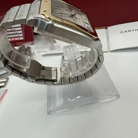 Cartier Santos W2SA0009 40mm Yellow gold and Stainless steel Silver 9