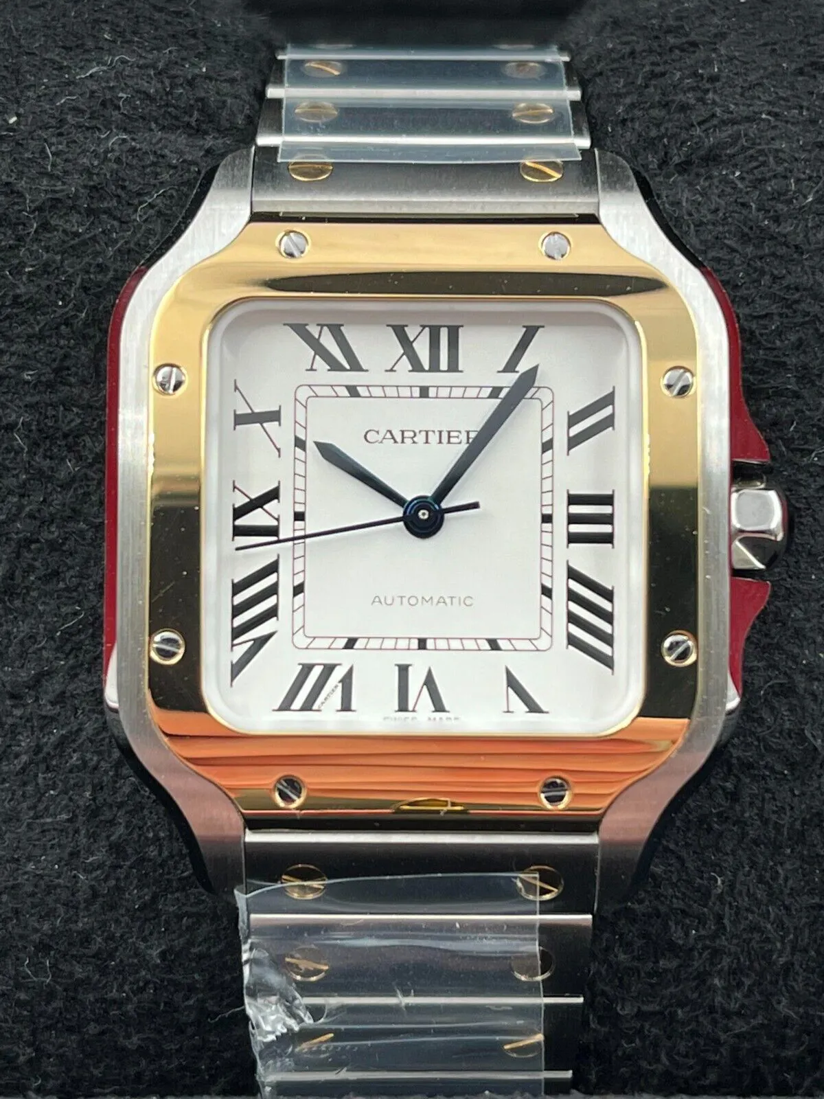 Cartier Santos W2SA0016 35mm Stainless steel Silver