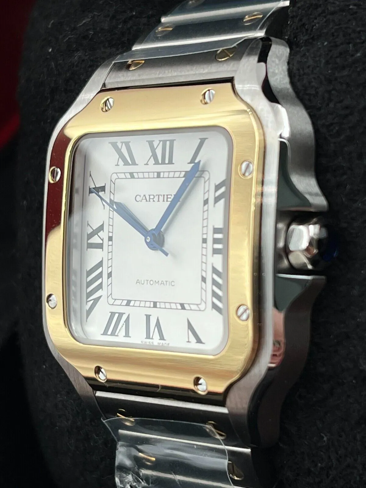 Cartier Santos W2SA0016 35mm Stainless steel Silver 2