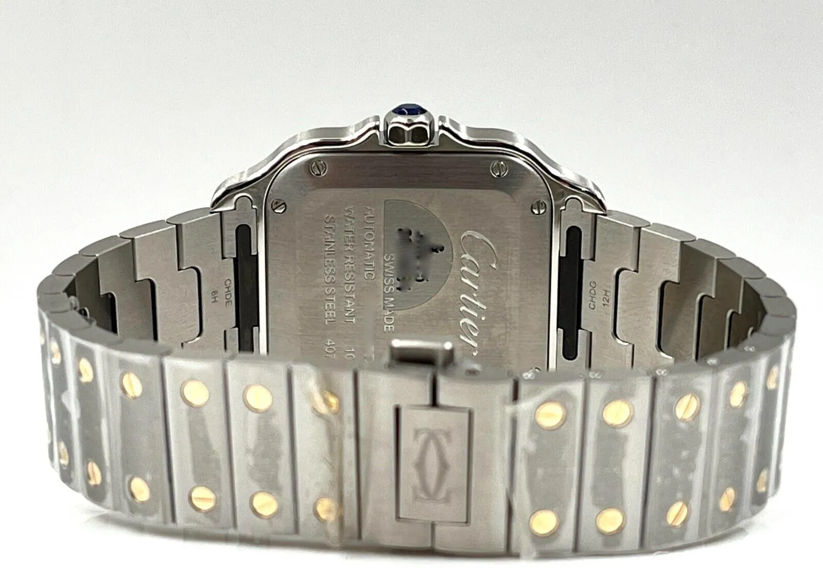 Cartier Santos W2SA0016 35mm Stainless steel Silver 10