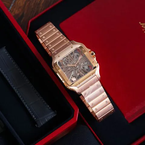 Cartier Santos WHSA0016 40mm Rose gold