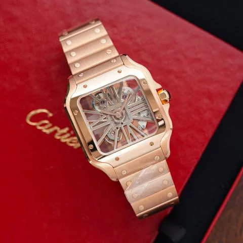 Cartier Santos WHSA0016 40mm Rose gold 1