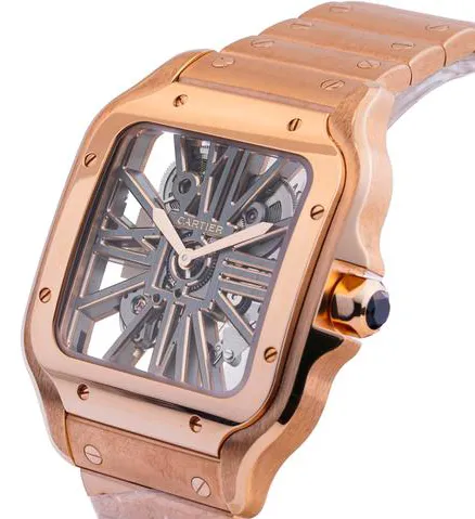 Cartier Santos WHSA0016 40mm Rose gold 4