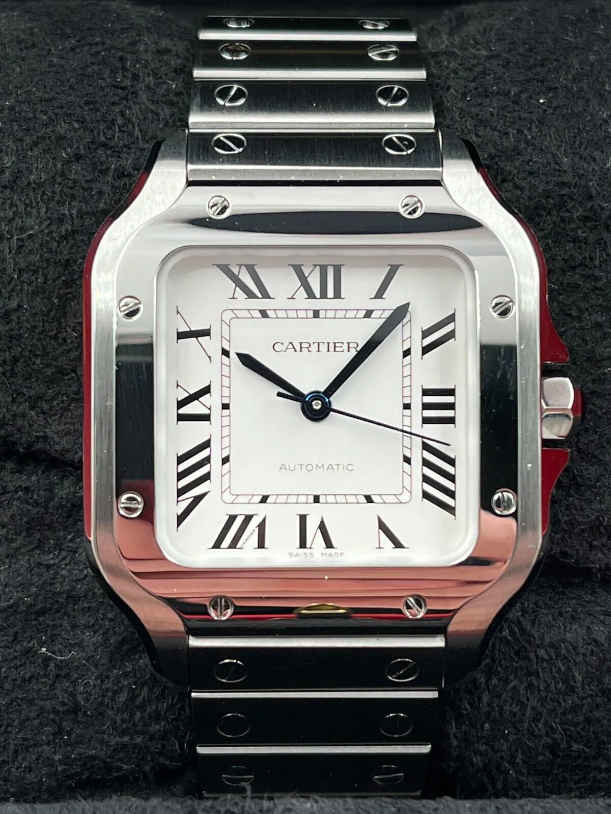 Cartier Santos WSSA0029 35mm Stainless steel Silver