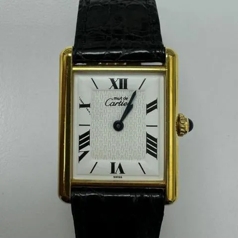 Cartier Tank 1615 23mm Silver White