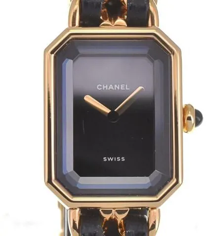 Chanel H0001 20mm Yellow gold Black