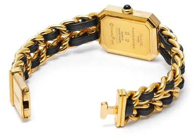 Chanel Première H0001 20mm Yellow gold Black 3