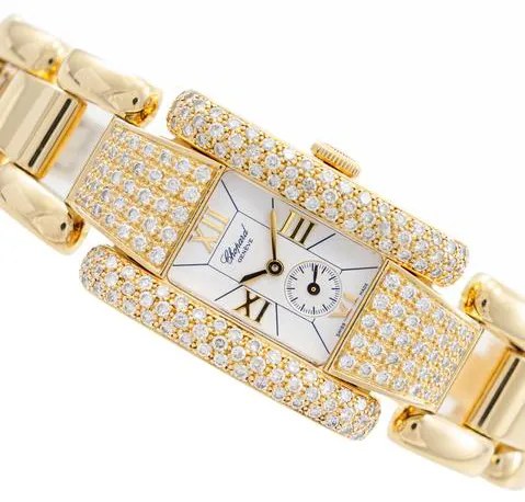 Chopard La Strada 5280 24mm Yellow gold White