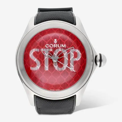 Corum Bubble L403/03249 52mm Titanium Red