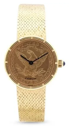 Corum Coin Watch 24mm Yellow gold Gold (solid)