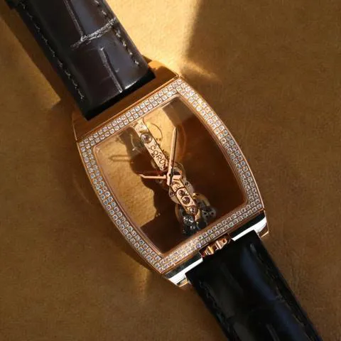 Corum Golden Bridge B113/01043 – 113.161.55/0002 0000 34mm Rose gold Skeletonized