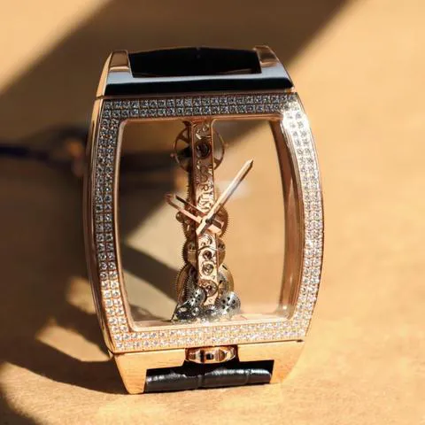 Corum Golden Bridge B113/01043 – 113.161.55/0002 0000 34mm Rose gold Skeletonized 5