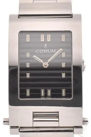 Corum Tabogan 64.151.20 V390 24mm Stainless steel Black