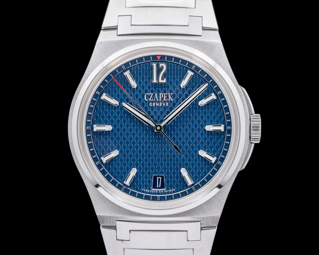 Czapek & Cie 40.5mm Stainless steel Blue