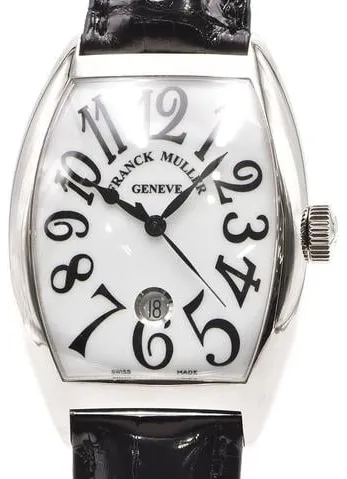 Franck Muller Casablanca 8880 SC DT 55.5mm White gold White