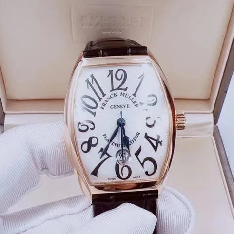 Franck Muller Cintree Curvex 7851 SC DT 35mm Rose gold White 3