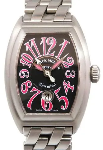 Franck Muller Conquistador 8005LTAORMINA 33mm Stainless steel Black