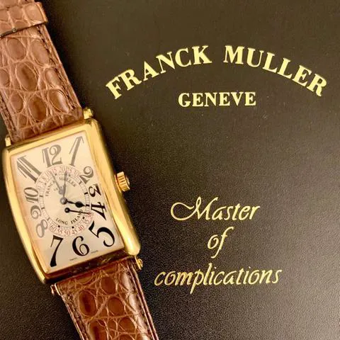 Franck Muller Long Island 1100 DS R 32mm Rose gold Silver