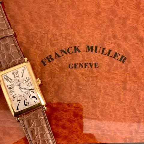 Franck Muller Long Island 1100 DS R 32mm Rose gold Silver 8