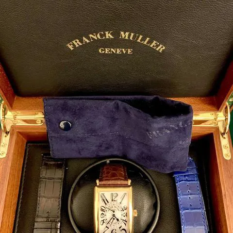 Franck Muller Long Island 1100 DS R 32mm Rose gold Silver 11